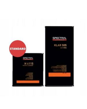 LACA KLAR 505 TRANSPARENTE 5L + H6125 STANDARD 1,5L 3:1